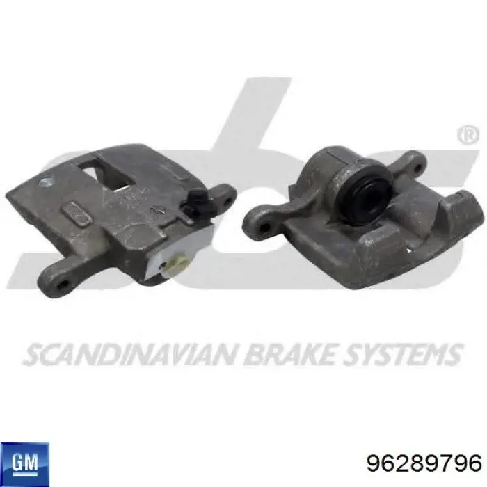 Zacisk hamulcowy tylny lewy General Motors 96289796 cena, od 120,06 USD