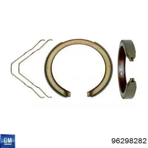 Klocki hamulca ręcznego 96298282 General Motors