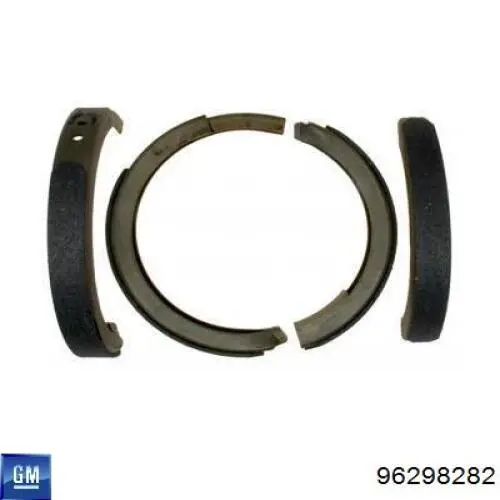 Klocki hamulca ręcznego General Motors 96298282 cena, od 32,93 USD