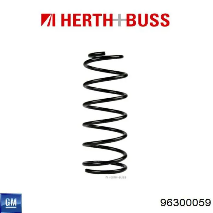 Do koszyka 96300059 General Motors Sprężyna przednia
