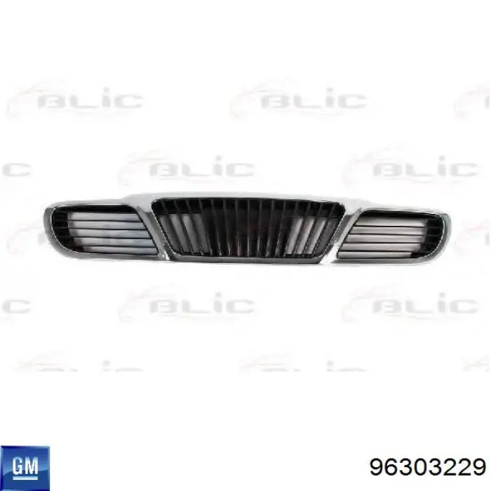 Atrapa chłodnicy General Motors 96303229 cena, od 27,56 USD