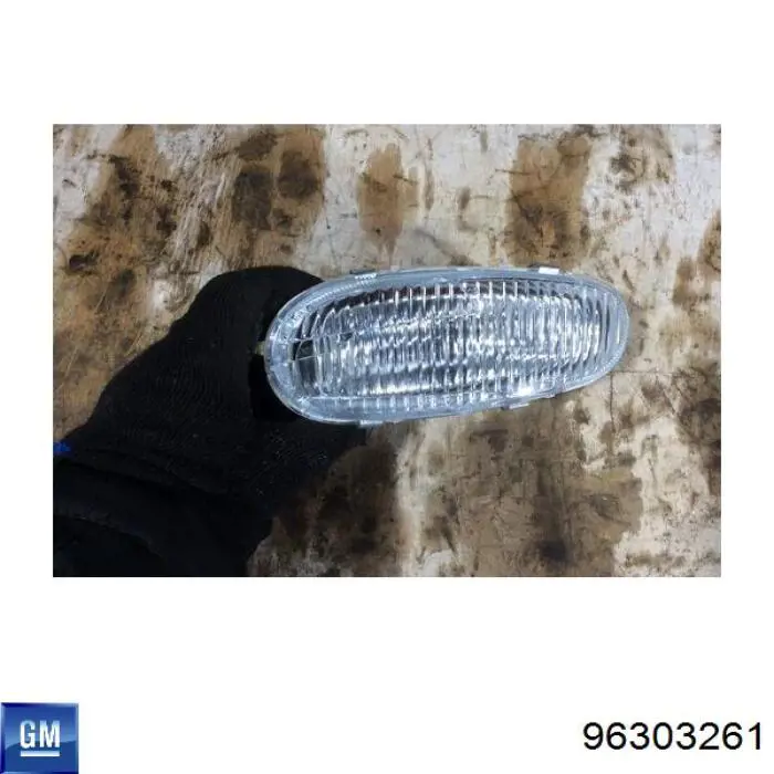 Lampa przeciwmgielna lewa General Motors 96303261 cena, od 11,29 USD
