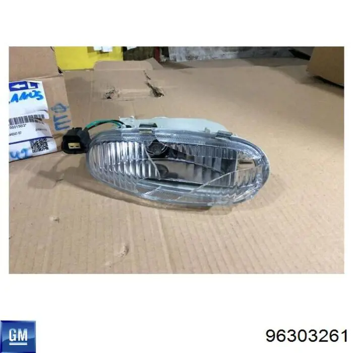 Lampa przeciwmgielna lewa 0200139H1C Tempest