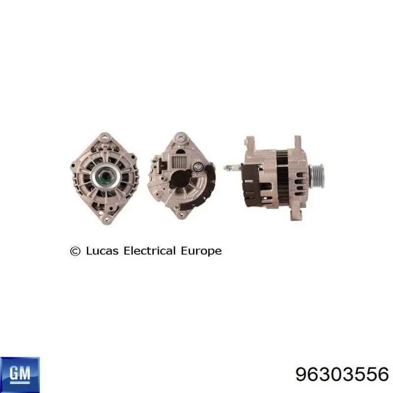 Do koszyka 96303556 General Motors Alternator