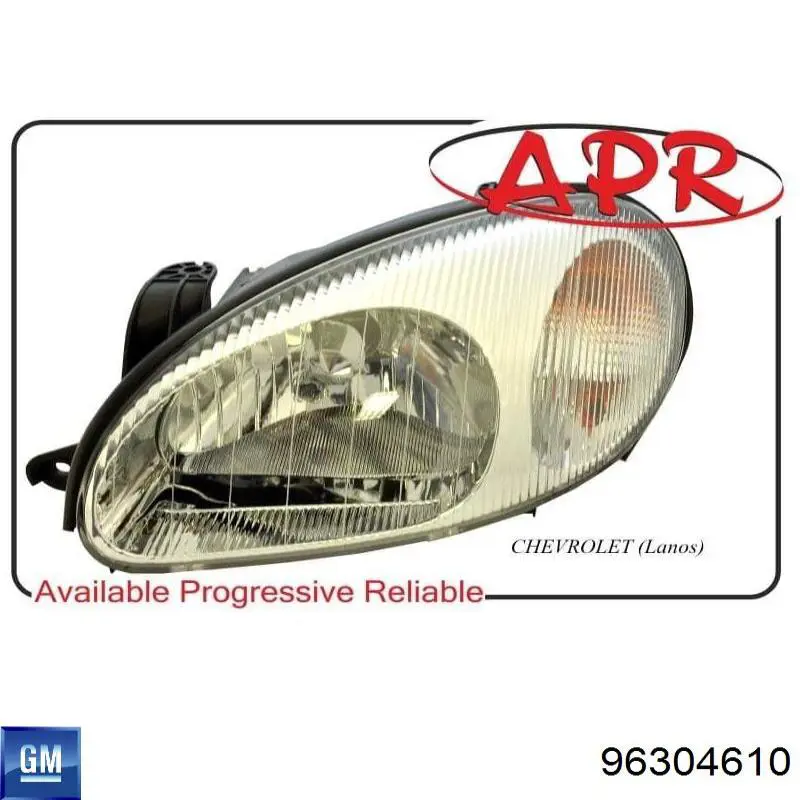 Reflektor lewy General Motors 96304610 cena, od 85,92 USD