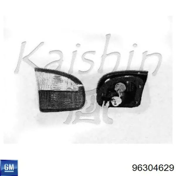 96304629 General Motors Lampa zespolona tylna lewa wewnętrzna