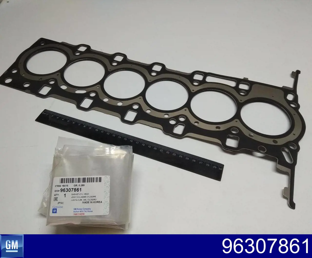 Uszczelka głowicy cylindrów General Motors 96307861 cena, od 52,96 USD