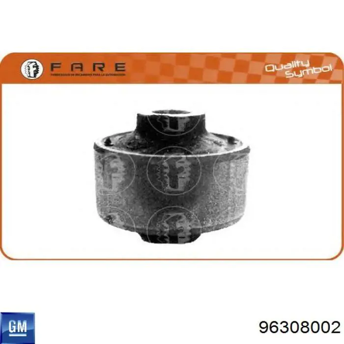 Do koszyka 96308002 General Motors Silentblock przedniego wahacza dolnego