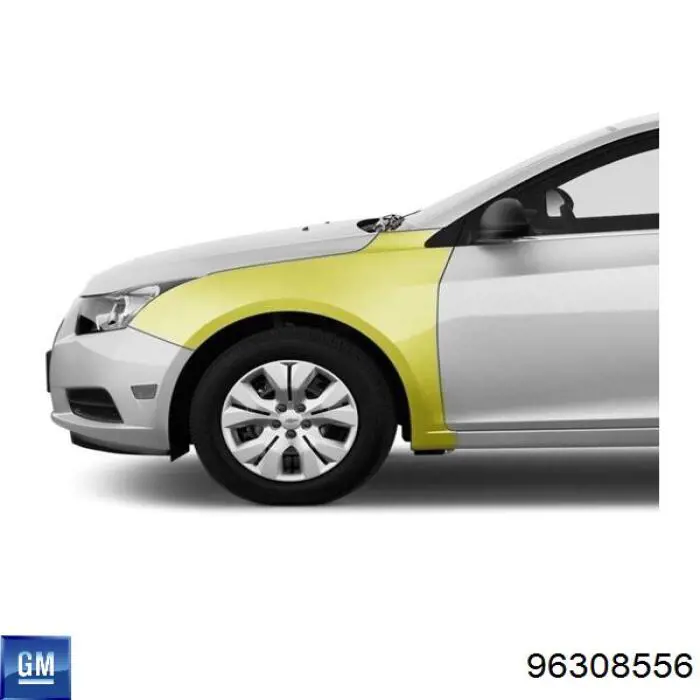 Błotnik przedni lewy do Daewoo Nubira I J10, J15