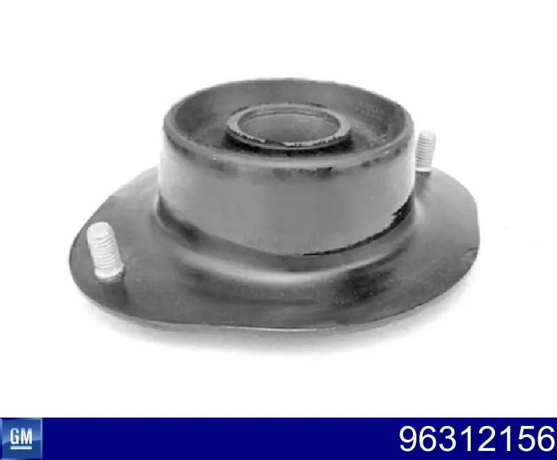Do koszyka 96312156 General Motors Poduszka amortyzatora przedniego