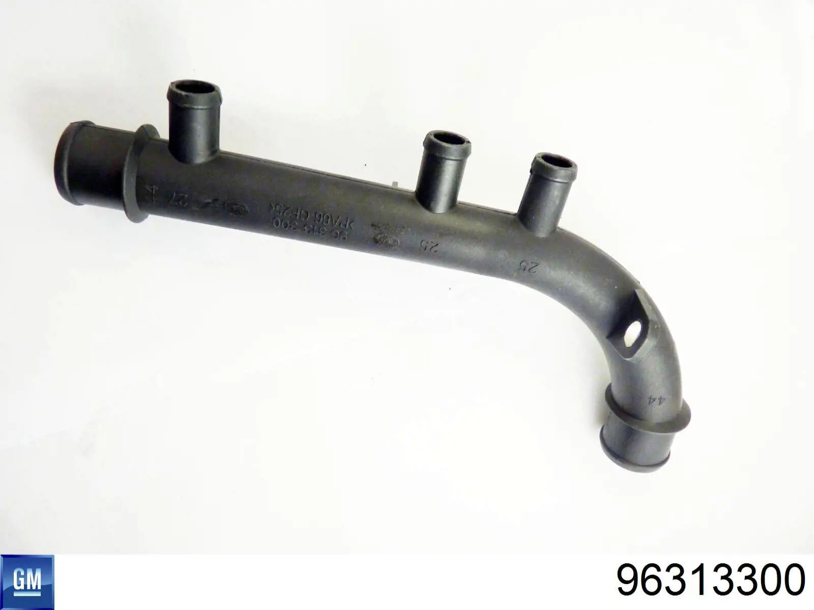 Do koszyka Kołnierz układu chłodzenia (trójnik) Daewoo Nubira I J10, J15