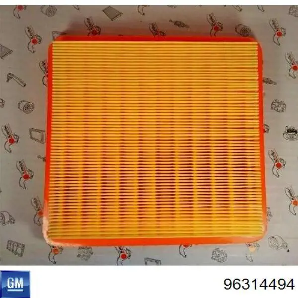 Do koszyka 96314494 General Motors Filtr powietrza