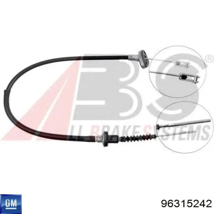 Linka sprzęgła General Motors 96315242 cena, od 11,51 USD