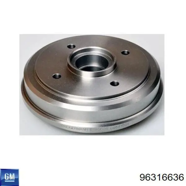 Bęben hamulcowy tylny General Motors 96316636 cena, od 34,85 USD