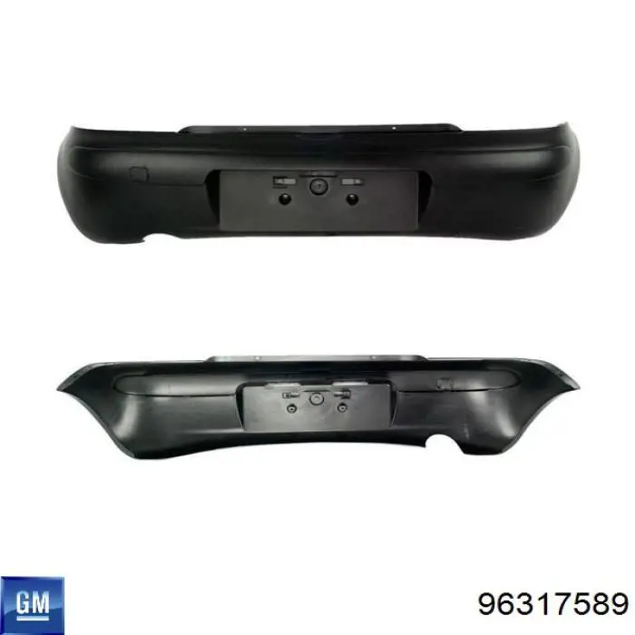 Zderzak tylny do Daewoo Matiz  KLYA