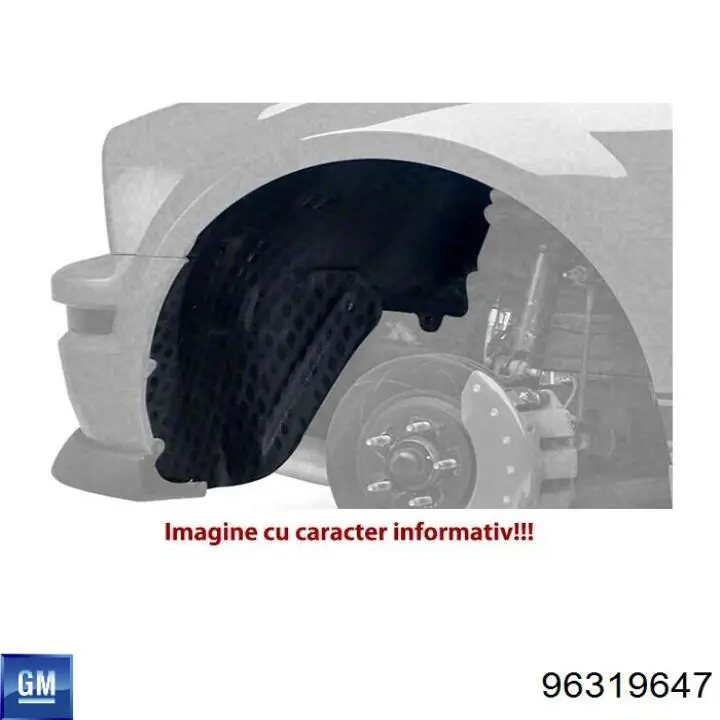 Nadkole błotnika przedniego lewe Chevrolet Evanda sedana (V200) (2003 - 2006) cena, od 18,81 USD