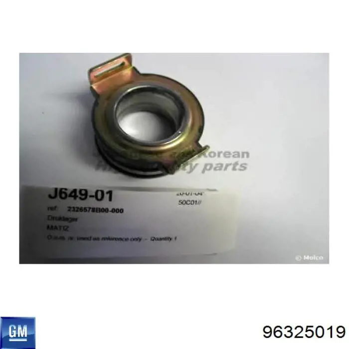 Do koszyka 96325019 General Motors Łożysko wyciskowe sprzęgła