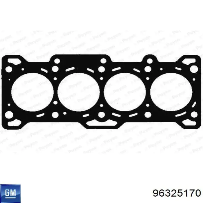 Uszczelka głowicy cylindrów General Motors 96325170 cena, od 20,45 USD