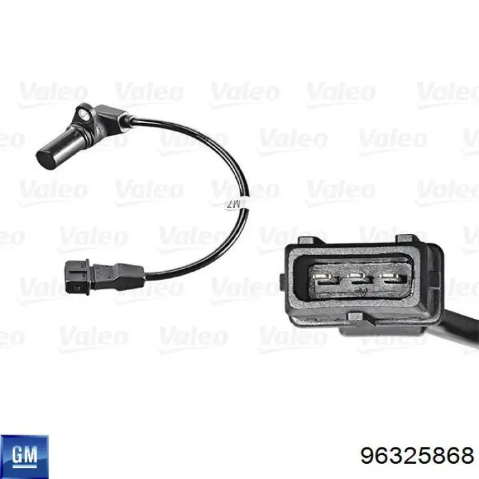 Czujnik położenia wału korbowego General Motors 96325868 cena, od 22,13 USD