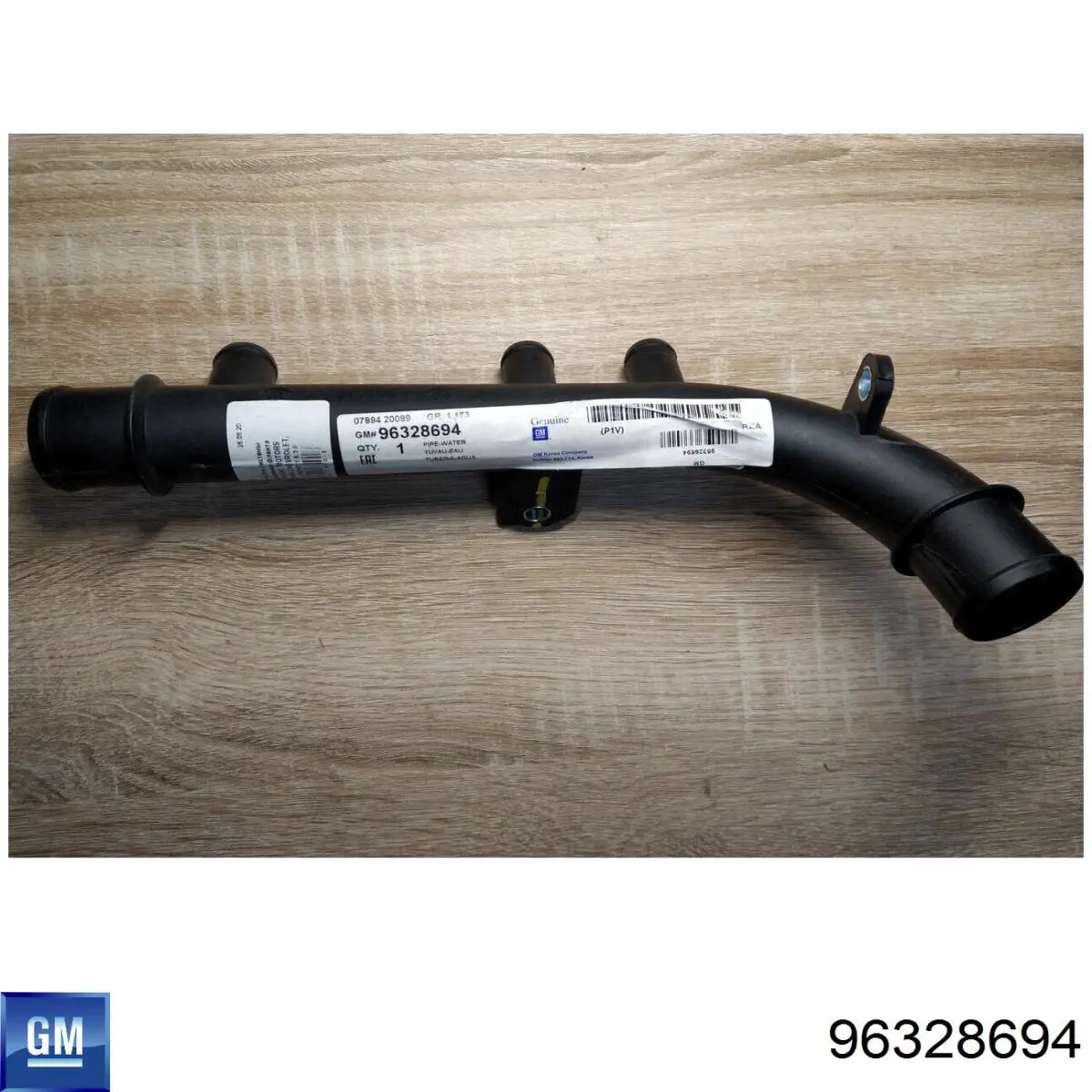 Kołnierz układu chłodzenia (trójnik) do Daewoo Nubira II J15