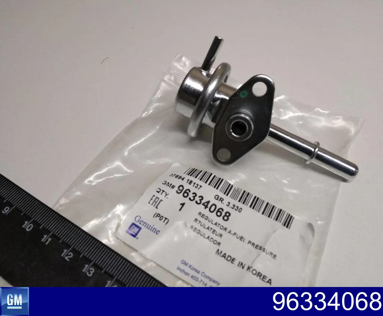 Regulator ciśnienia paliwa w listwie paliwowej General Motors 96334068 cena, od 17,54 USD