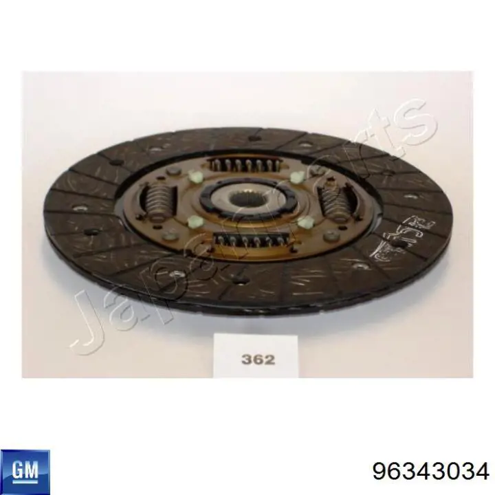 Tarcza sprzęgła General Motors 96343034 cena, od 24,13 USD
