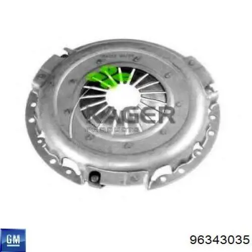 Docisk sprzęgła General Motors 96343035 cena, od 33,92 USD