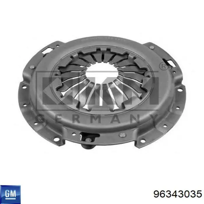 Do koszyka 96343035 General Motors Docisk sprzęgła