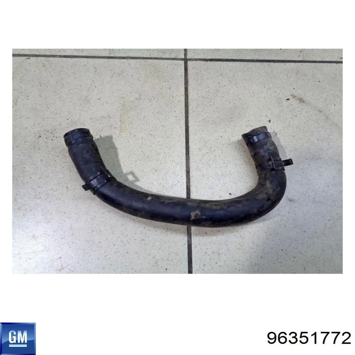 96351772 General Motors Przewód (króciec) układu chłodzenia