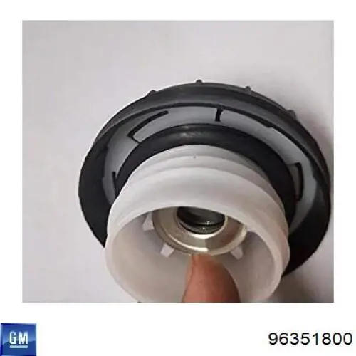 Do koszyka 96351800 General Motors Korek wlewu paliwa