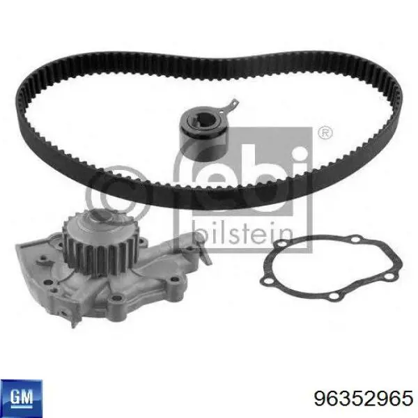 Pasek rozrządu General Motors 96352965 cena, od 29,74 USD