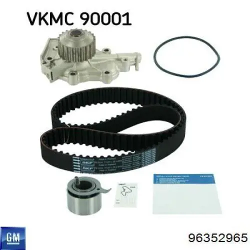 Pasek rozrządu 96352965 General Motors