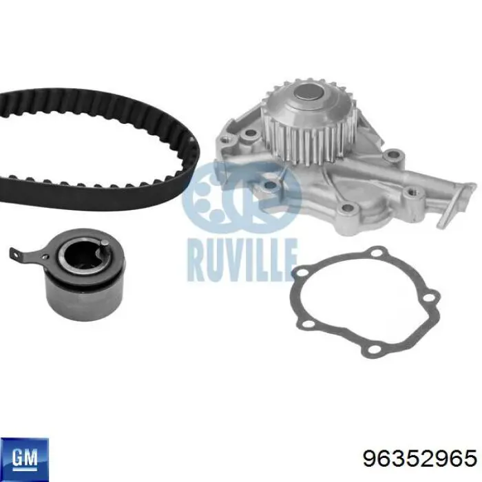 Pasek rozrządu General Motors 96352965