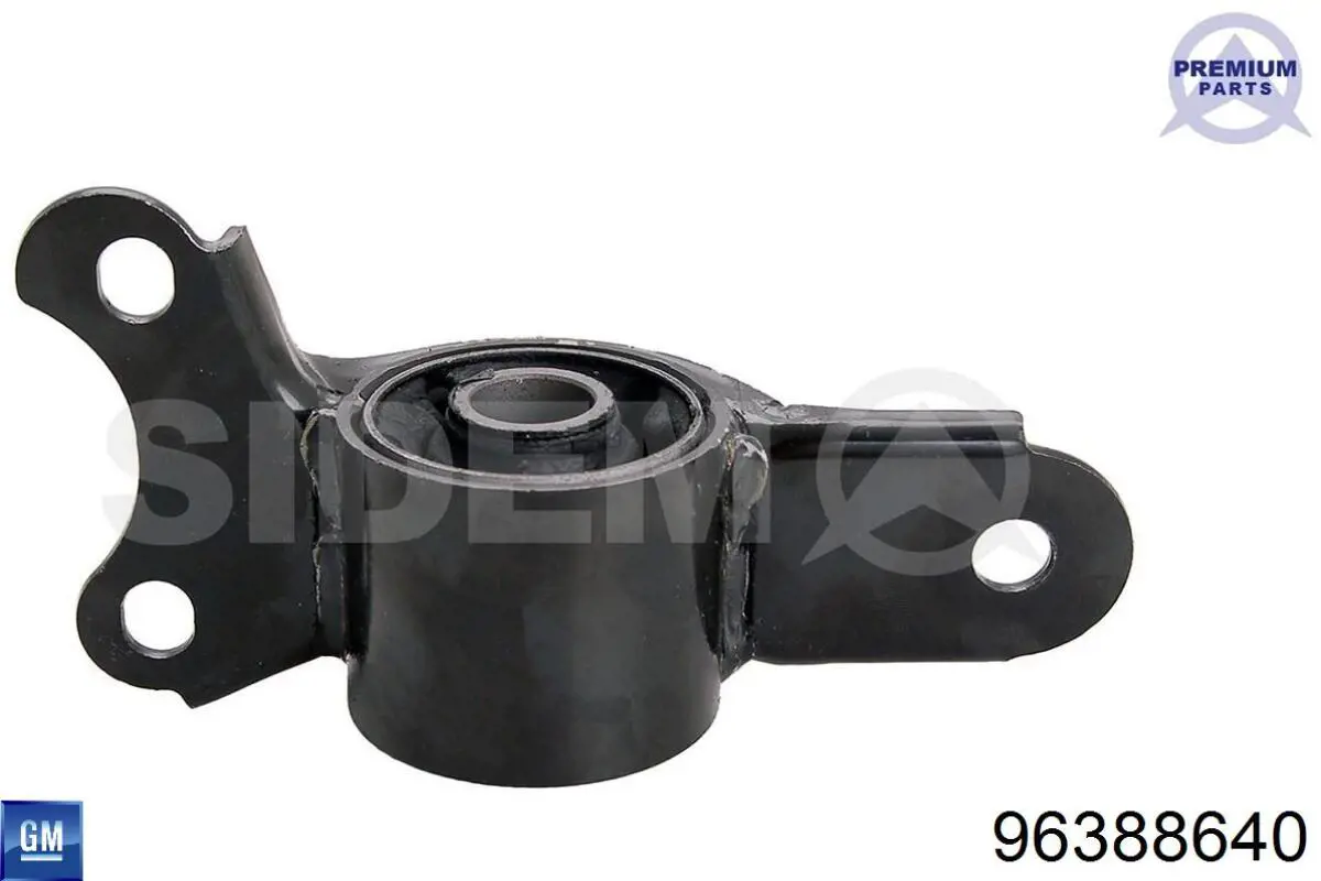 Do koszyka 96388640 General Motors Silentblock przedniego wahacza dolnego