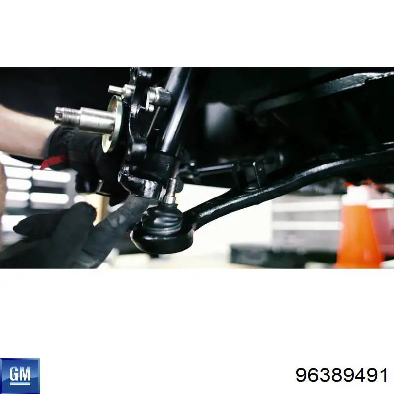 Do koszyka 96389491 General Motors Wahacz zawieszenia przedniego dolny lewy