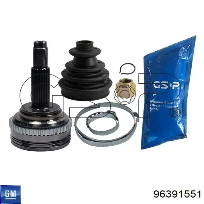 Przegub homokinetyczny przedni zewnętrzny General Motors 96391551 cena, od 37,78 USD