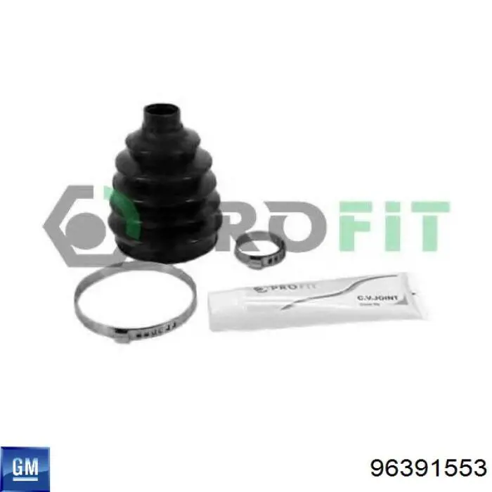 96391553 General Motors Osłona przegubu homokinetycznego półosi przedniej zewnętrzna