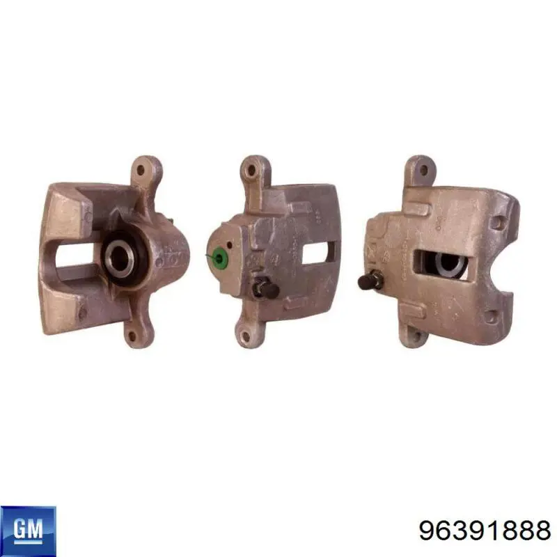 Do koszyka Zacisk hamulcowy tylny lewy Daewoo Nubira I J10, J15