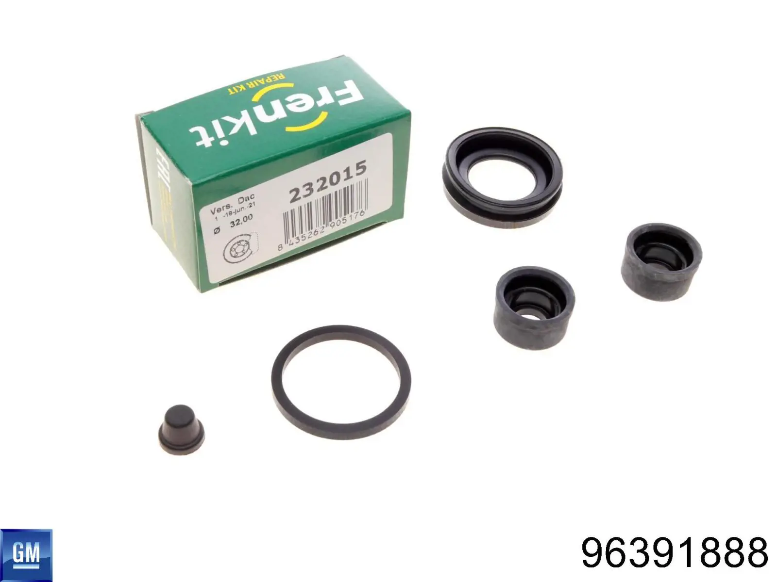 Zacisk hamulcowy tylny lewy do Daewoo Nubira I J10, J15