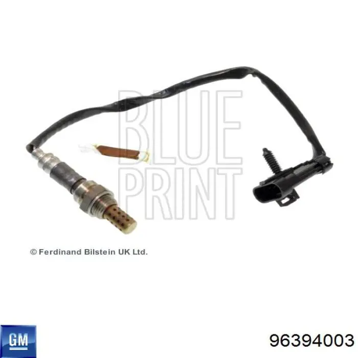 Sonda lambda, czujnik tlenu General Motors 96394003