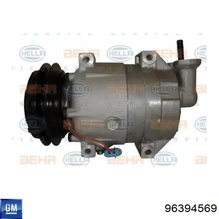 Do koszyka 96394569 General Motors Sprężarka klimatyzacji