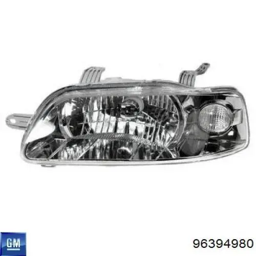 Lusterko wsteczne lewe General Motors 96394980 cena, od 52,28 USD