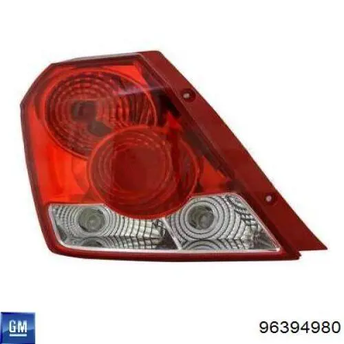 Do koszyka 96394980 General Motors Lusterko wsteczne lewe