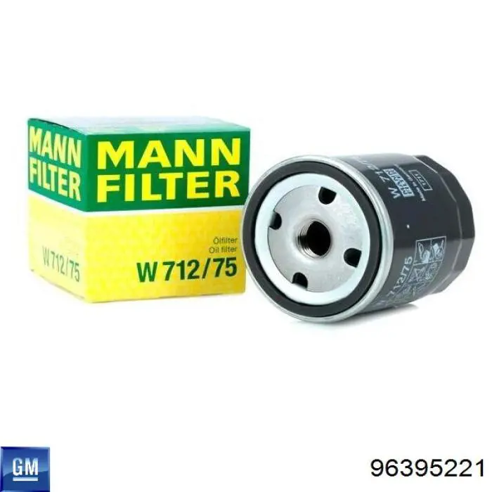 96395221 General Motors Filtr oleju