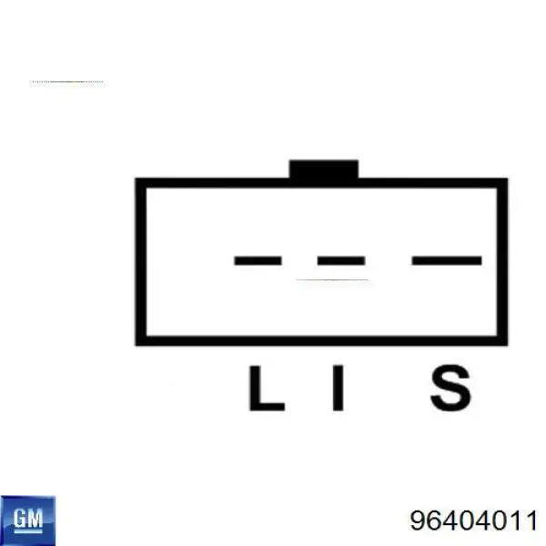 Do koszyka 96404011 General Motors Alternator