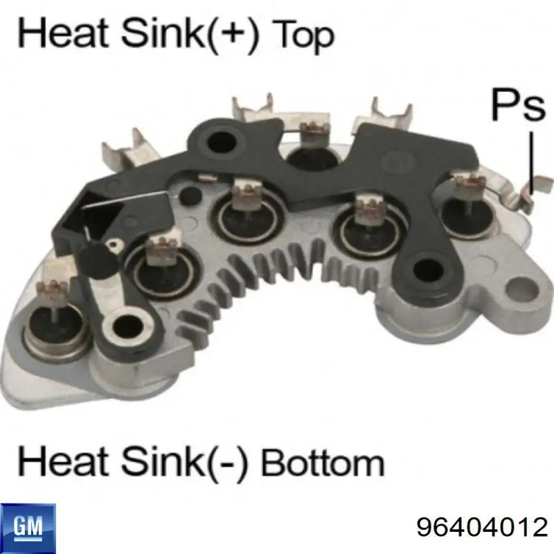 Do koszyka 96404012 General Motors Alternator