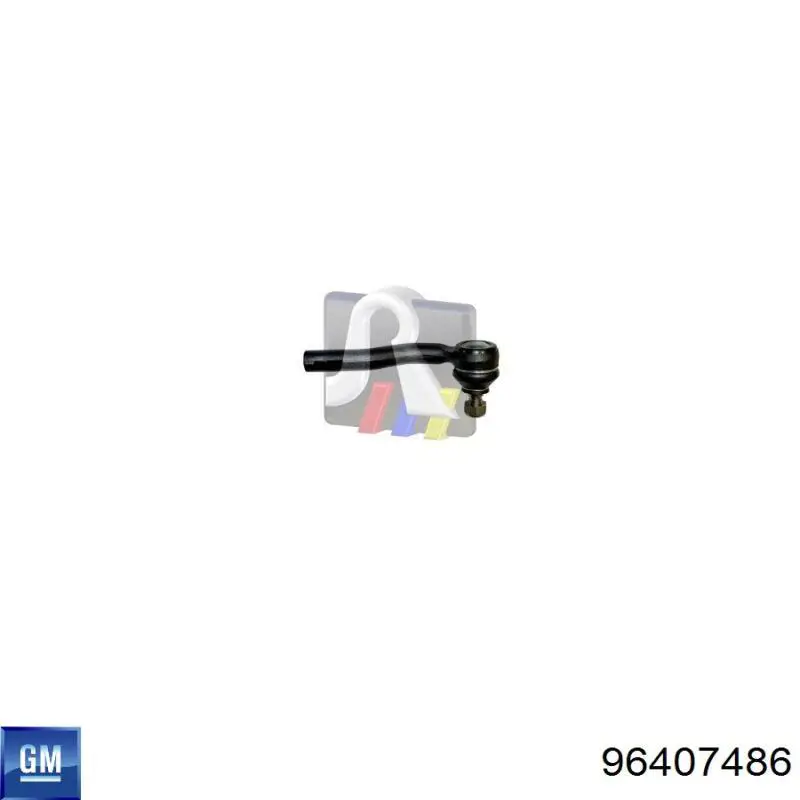 Końcówka drążka kierowniczego zewnętrzna General Motors 96407486 cena, od 13,22 USD