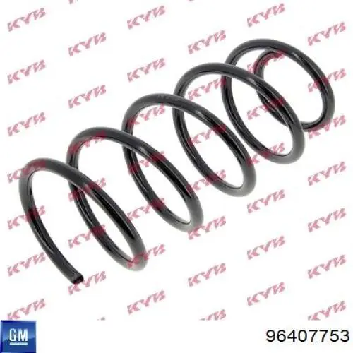 Sprężyna tylna General Motors 96407753 cena, od 30,53 USD