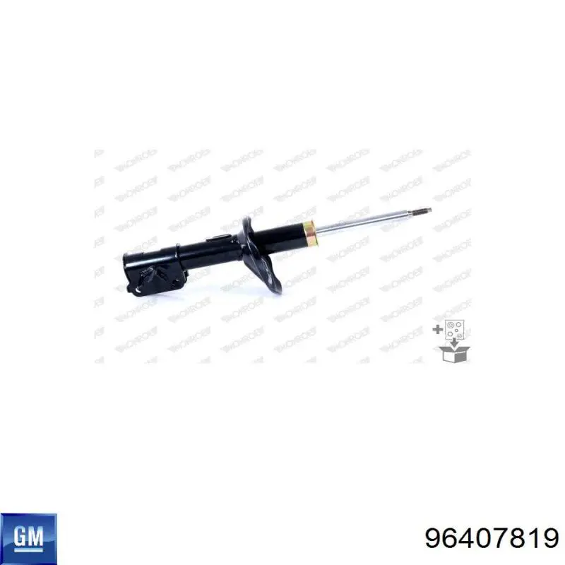 Do koszyka 96407819 General Motors Amortyzator przedni lewy