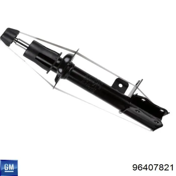 Do koszyka 96407821 General Motors Amortyzator tylny lewy